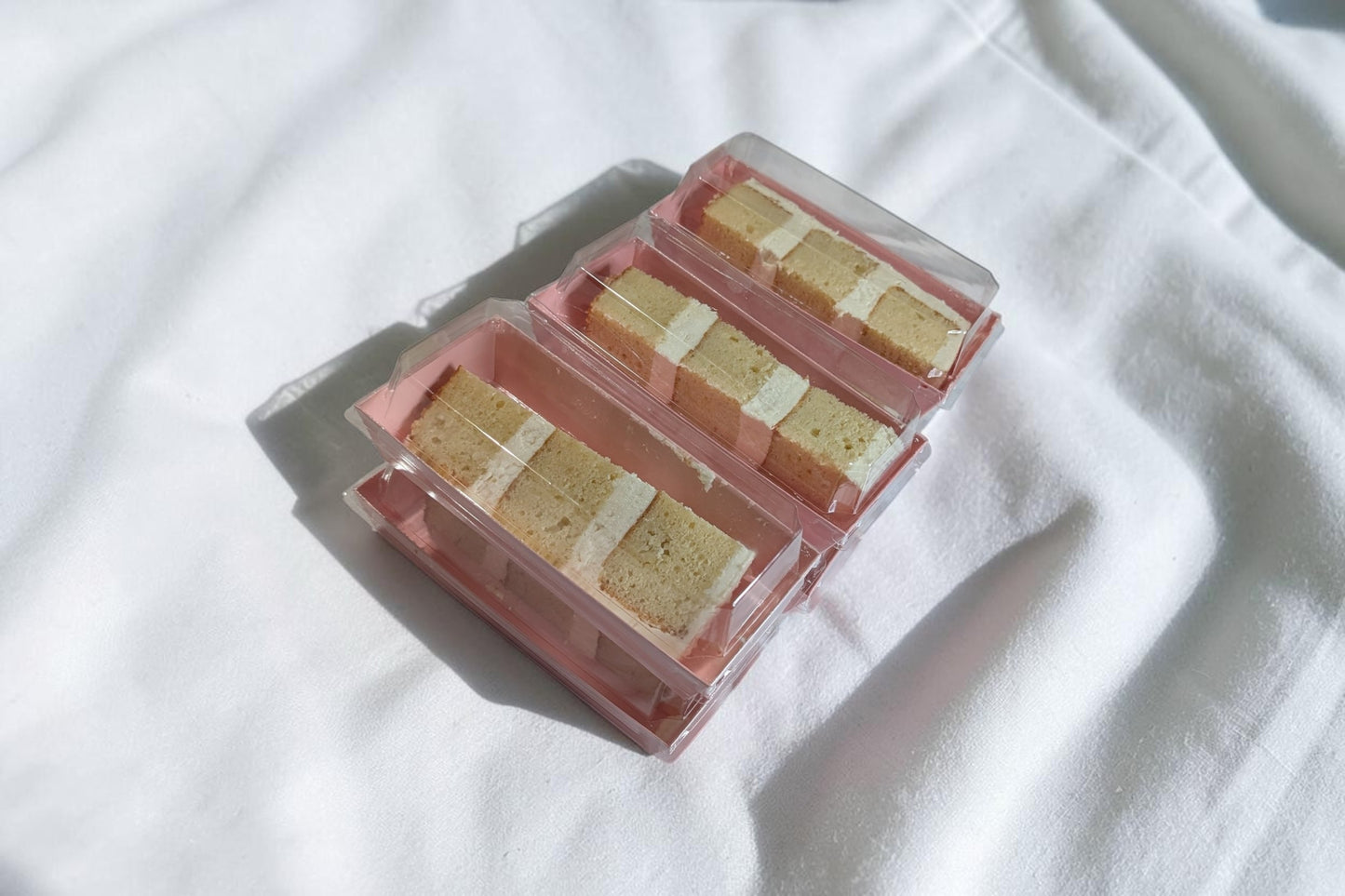 3 Layer Cake Slices