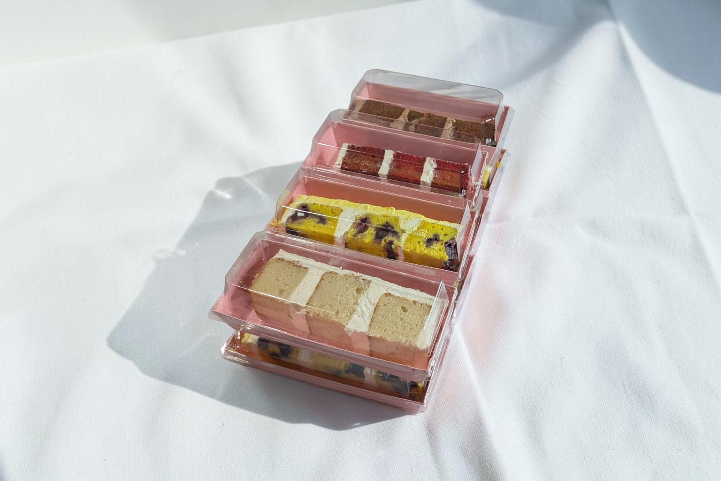 3 Layer Cake Slices